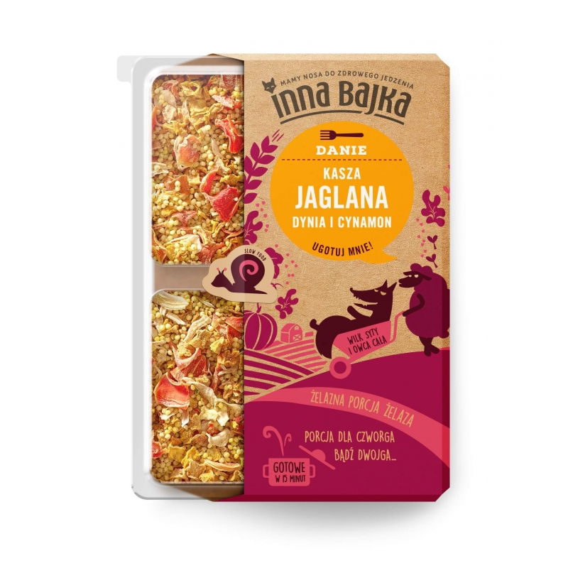 KASZA JAGLANA DYNIA I CYNAMON'
