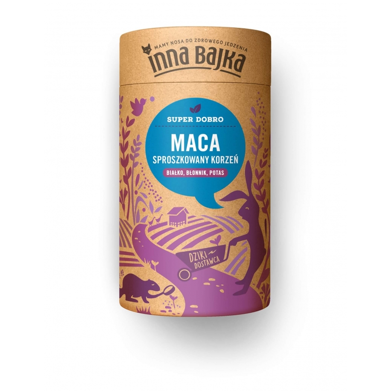 MACA SPROSZKOWANY KORZEŃ BIO